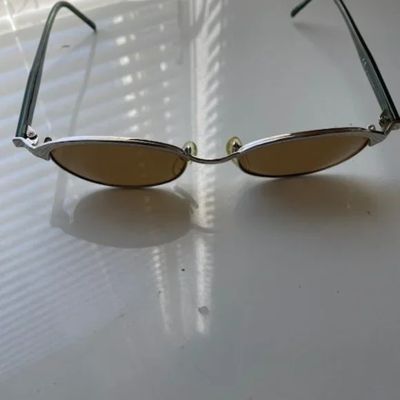 Jean Paul GAULTIER 58-0012 Vintage Sunglasses Eyeglasses 1990 display picture 1